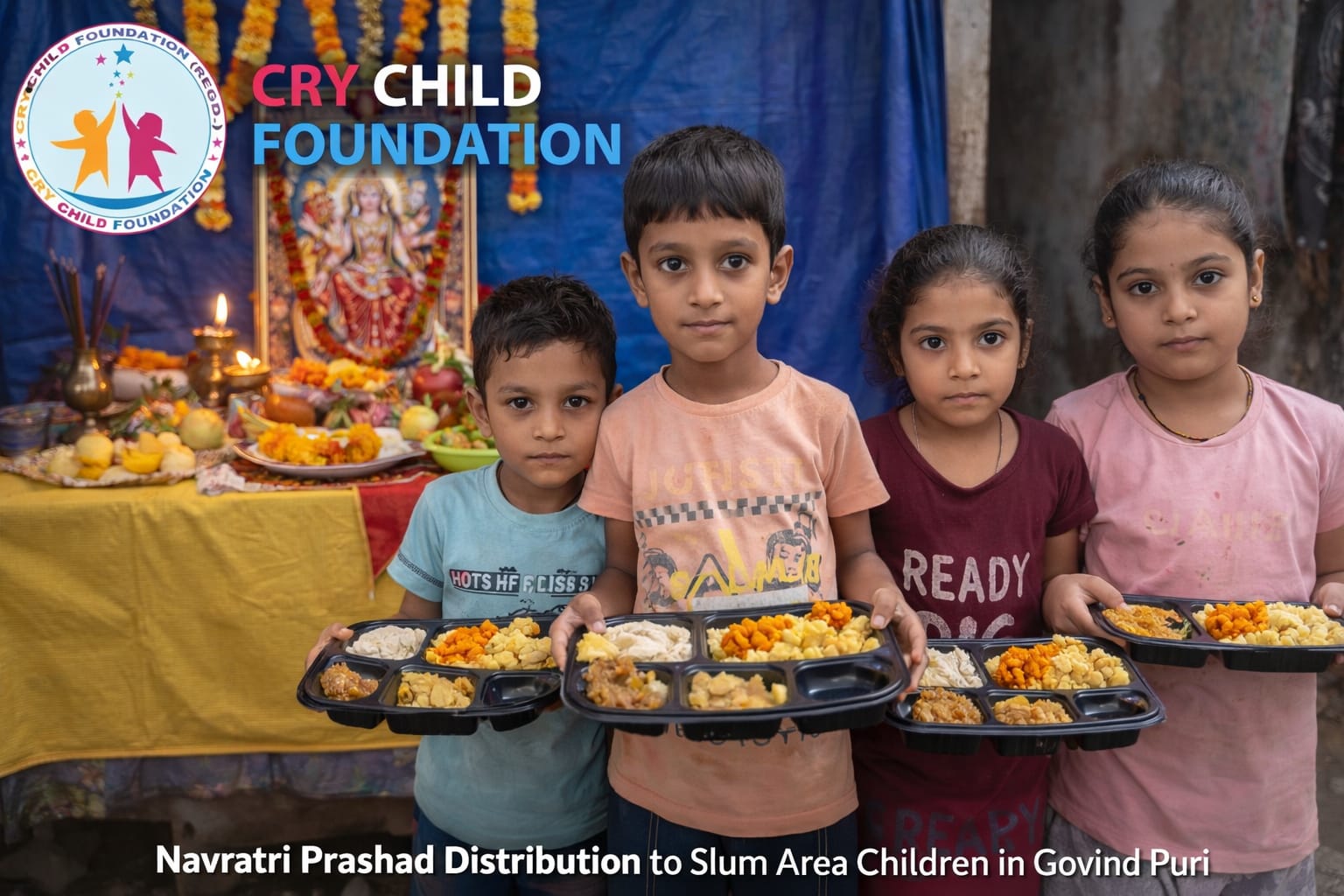 Jai Mata Di! Spreading happiness and blessings